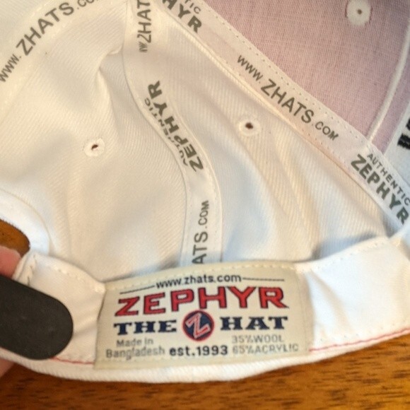 North Carolina State Wolf Pack Snapback Hat Zephyr EUC SZ OSFM - Picture 5 of 7